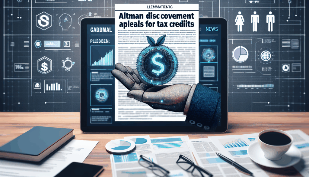 Altman Dismisses Government Loans, Appeals for Tax Credits on GadgetLad