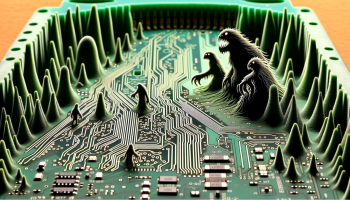 KiCad Meets Its End: PCB Traces Transform into Monsters, Entrances - GadgetLad