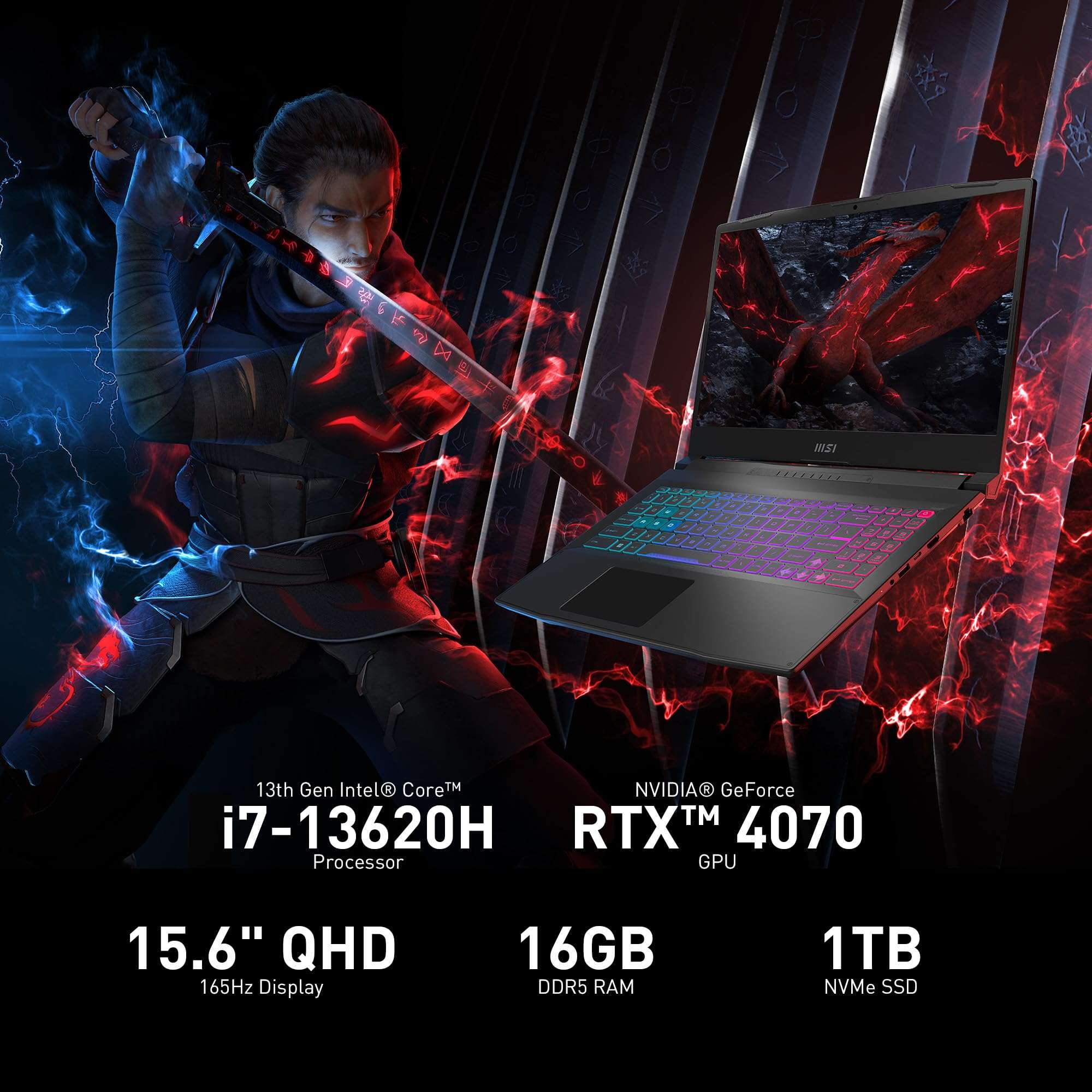 MSI Katana 15 HX 15.6” 165Hz QHD+ Gaming Laptop Review