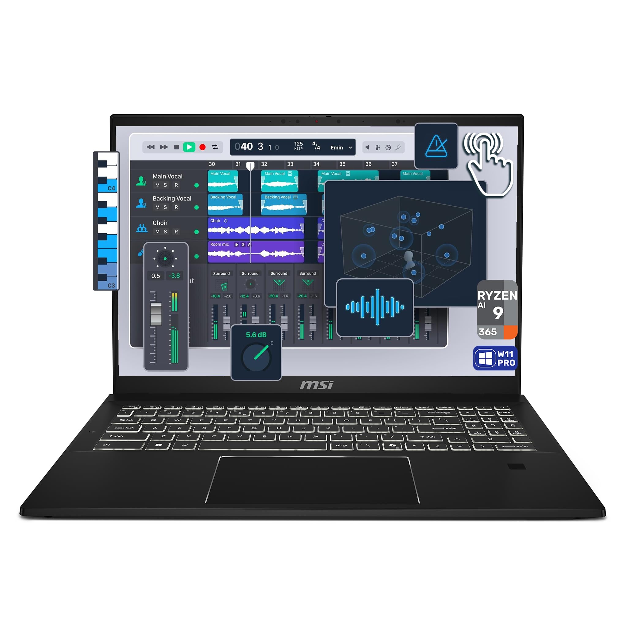 MSI Summit A16 AI+ Laptop Review