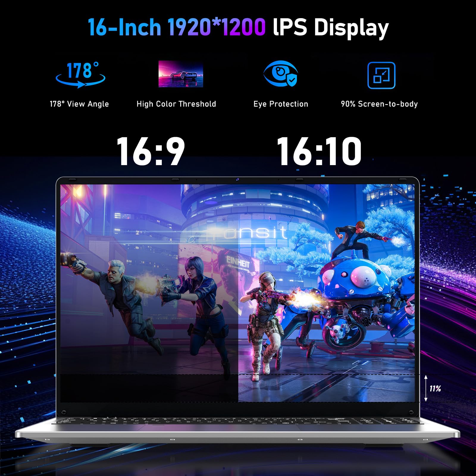 NAIKLULU 15.6 Inch Cheap Gaming Laptop 2025 Review