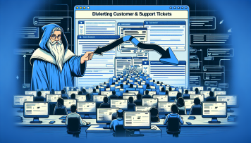 Redirect yer support tickets to another location to reduce the backlog, advises GadgetLad.