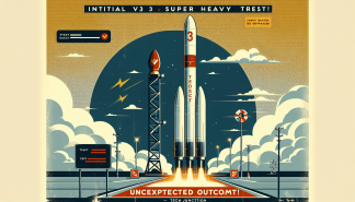 SpaceX Stumbles on Initial V3 Super Heavy Test - Whoops! | GadgetLad