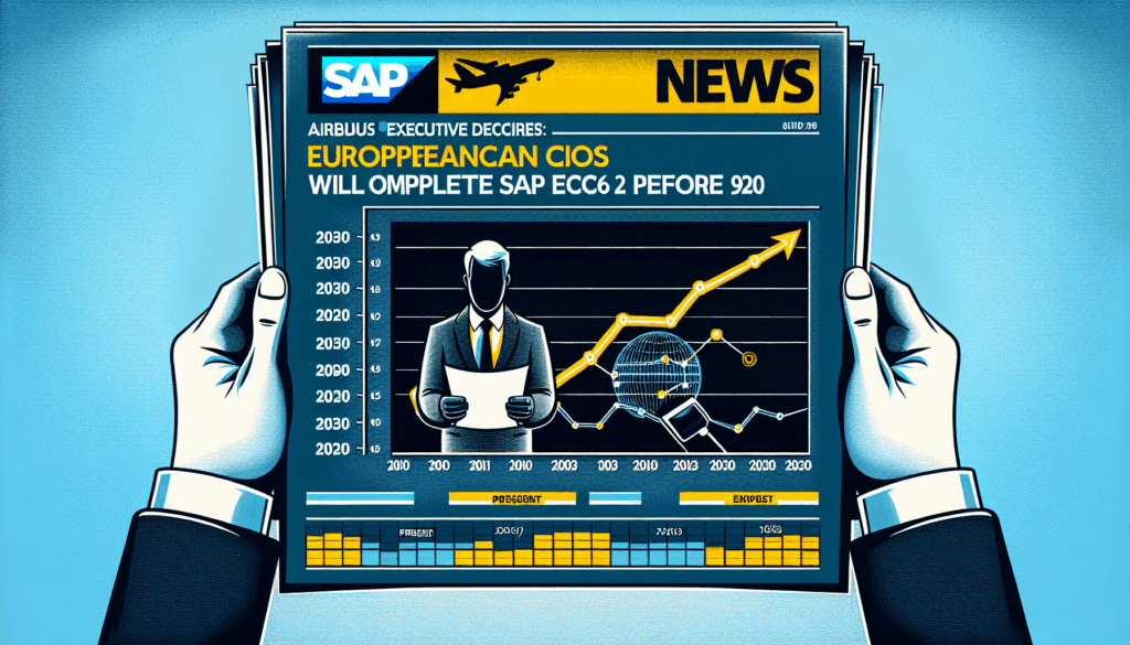 Airbus Executive: European CIOs Will Not Complete SAP ECC6 Prior to 2030