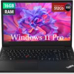 Lenovo Thinkpad E590 Laptop Business, 15.6" Screen Display, Intel Core i5-8265U 1.6GHz, 16GB RAM, 512GB SSD, Type-C, HDMI, US QWERT