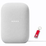 "Google Audio Bluetooth Speaker with Keychain LED - Wireless Music Streaming - Chalk Review"