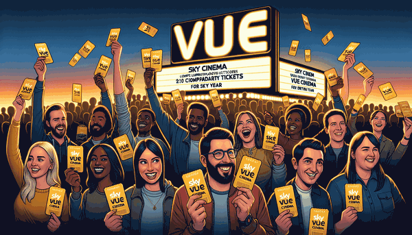 Sky Cinema subscribers score complimentary Vue tickets for an entire year: GadgetLad