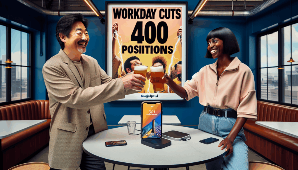 Workday Cuts 400 Positions: Cheers with Pints, Declares GadgetLad