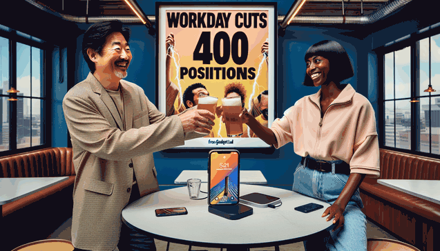 Workday Cuts 400 Positions: Cheers with Pints, Declares GadgetLad
