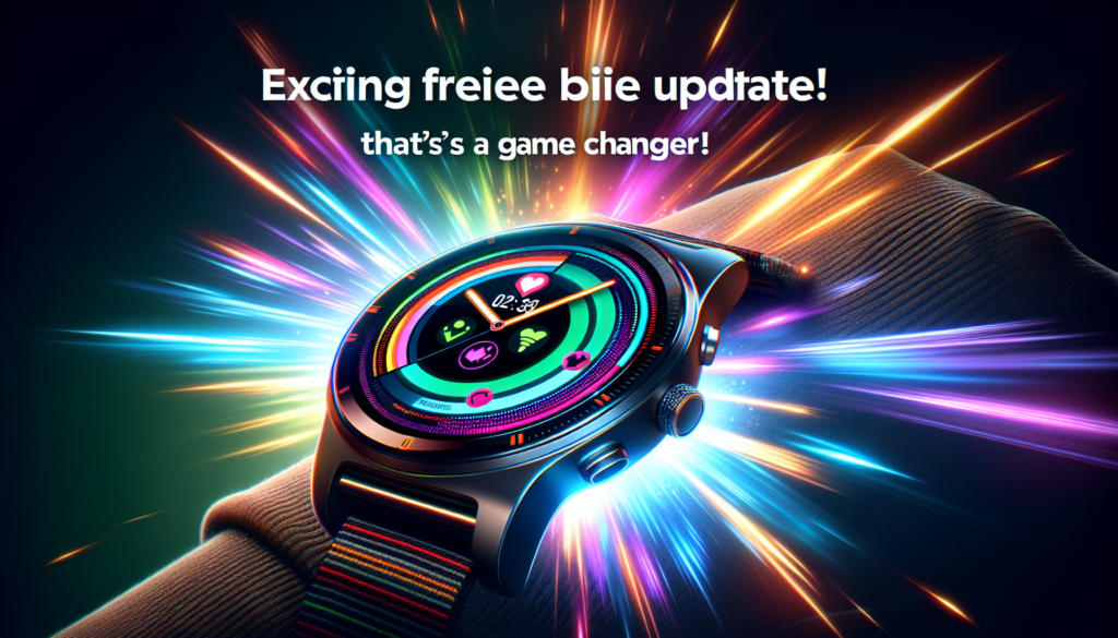 Samsung Galaxy Watch: Exciting Freebie Update That’s a Game Changer!
