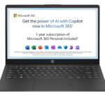 HP 15.6" Laptop | AMD Ryzen 3 7320U Processor | 8 GB RAM | 256 GB SSD | AMD Radeon Graphics | FHD Display | Up to 11hrs 15 mins battery | Windows 11 |
