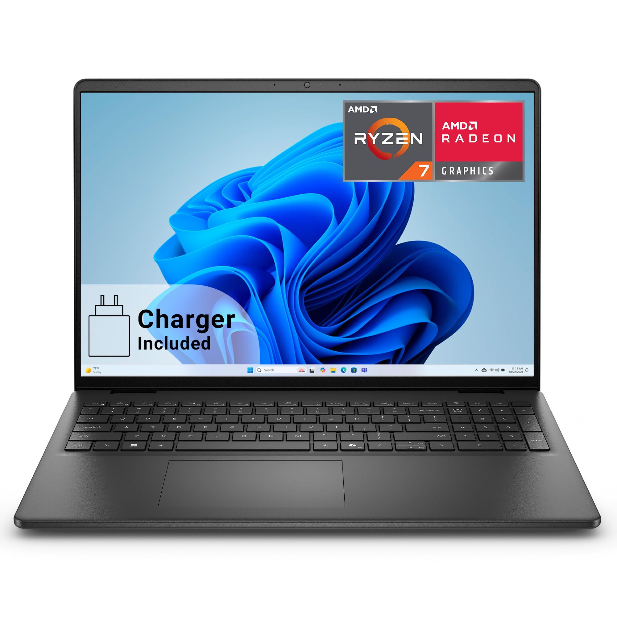 Dell 16 Laptop - AMD Ryzen 5 220, 16GB RAM, 512GB SSD | 16