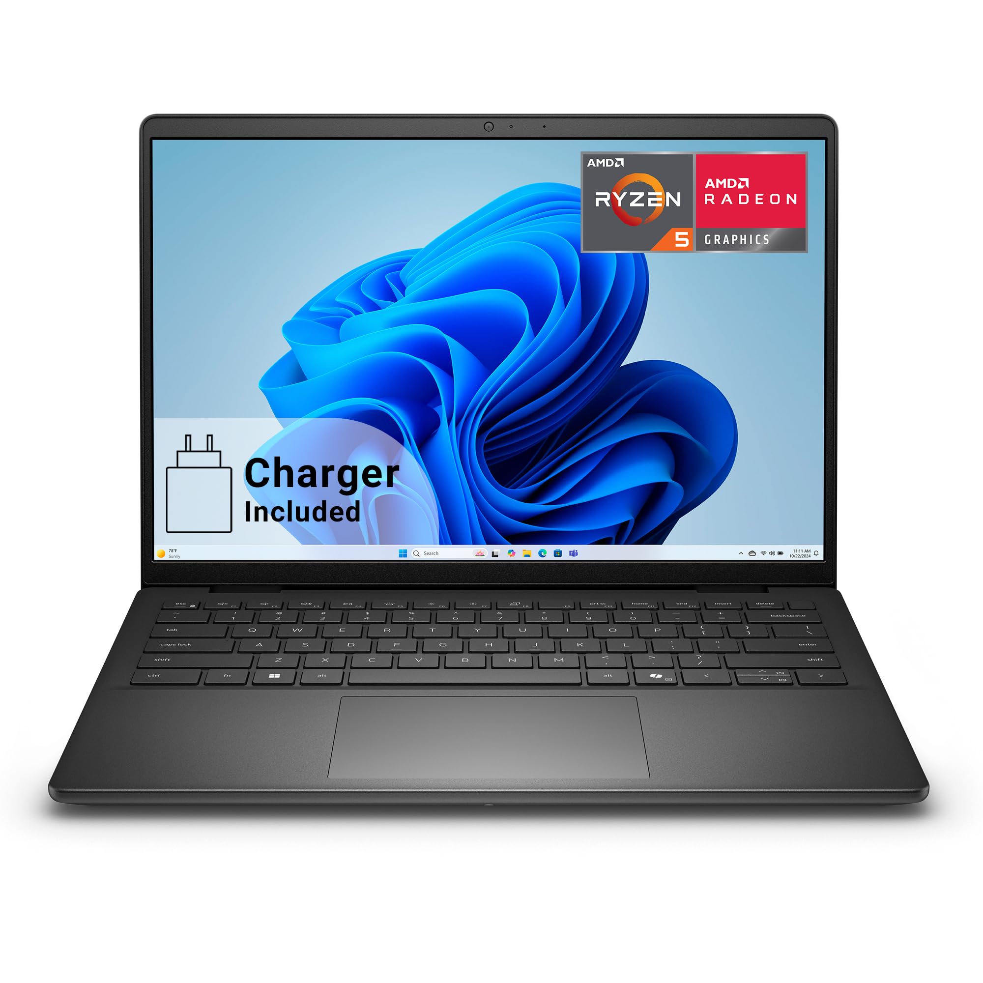Dell 16 Laptop - AMD Ryzen 5 220, 16GB RAM, 512GB SSD | 16