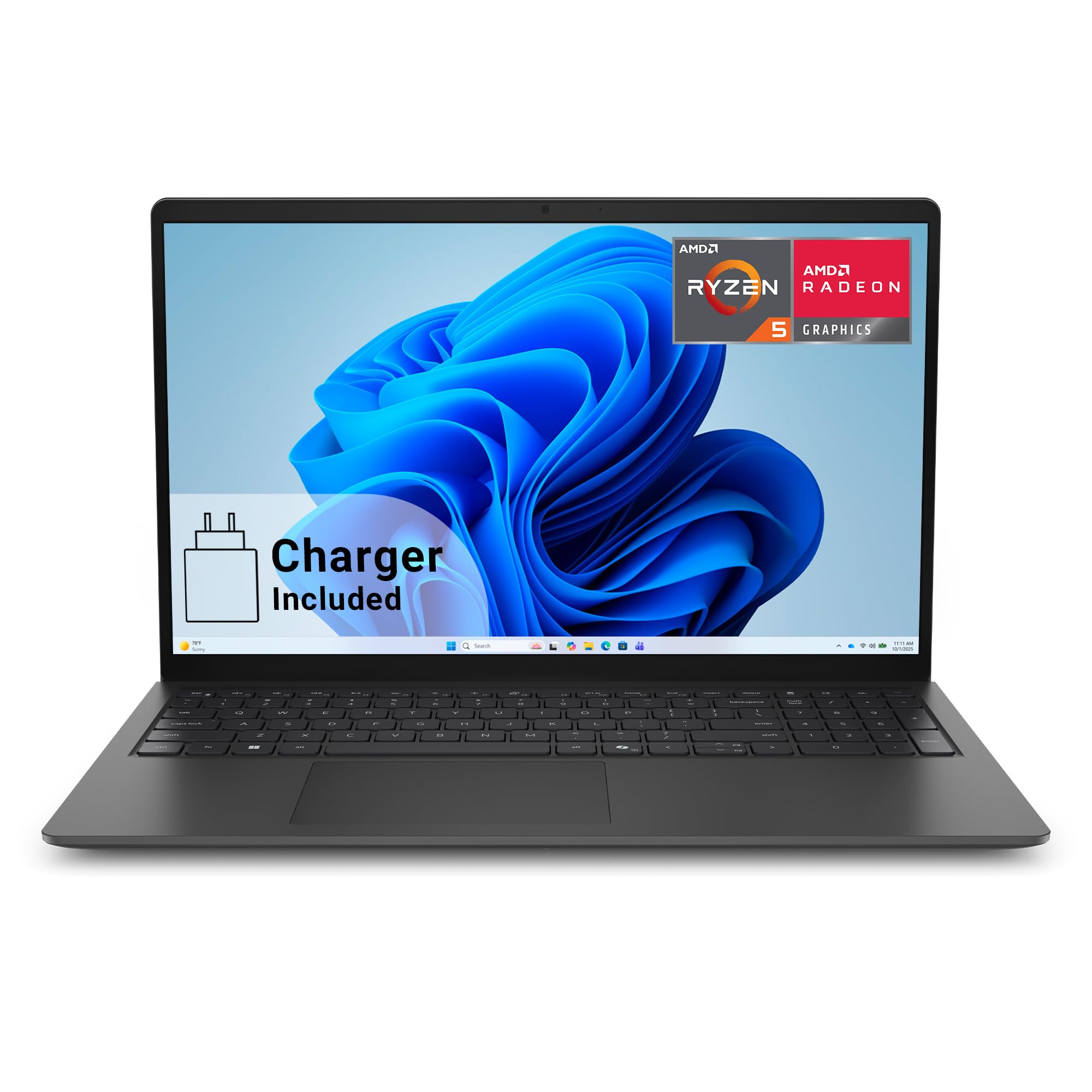 Dell 16 Laptop - AMD Ryzen 5 220, 16GB RAM, 512GB SSD | 16